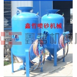 鑫哲防腐噴砂機，除銹噴砂機，鋼結(jié)構(gòu)除銹噴砂機
