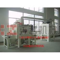輸送式自動噴砂機(jī)|通過式自動噴砂機(jī)|瓷磚背景墻噴砂機(jī)