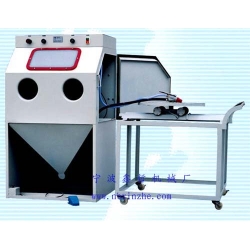 XZ-9080F推車轉盤噴砂機，轉盤式噴砂機，手動噴砂機